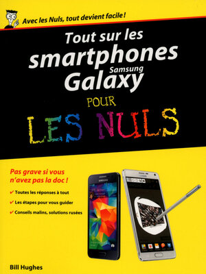 cover image of Tout sur les smartphones Samsung Galaxy pour les Nuls